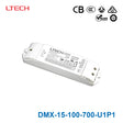 Ltech DMX-15-100-700-U1P1 15W 100~700mA CC DMX LED Driver - Selectable Output