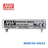 Mean Well MHB100-48S24 DC-DC Converter - 100W - 36~75V in 24V out 4.17A - PHOTO 2