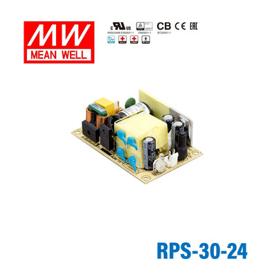 Mean Well RPS-30-24 Green Power Supply W 24V 1.25A - Medical Power Supply