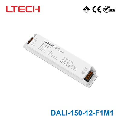 LTECH DALI-150-12-F1M1 150W 12VDC CV DALI LED Driver 12.5A
