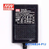 Mean Well GST36B24-P1J Power Supply 36W 24V 1.5A - PHOTO 2