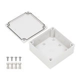 Boxco M-Series 5.12 x 5.12 x 2.36 Inches(130 x 130 x 60mm) Plastic Enclosure, IP67, IK08, ABS, Grey Cover, Screw Type - PHOTO 3