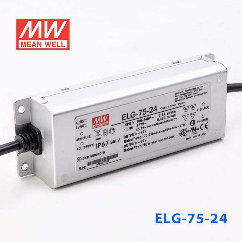 Mean Well ELG-75-24 Power Supply 75W 24V 3.15A - PHOTO 1