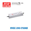 Mean Well HVGC-240-1750AB Power Supply 240W 1750mA - Adjustable and Dimmable