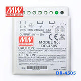 Mean Well DR-4505 AC-DC Industrial DIN rail power supply 45W - PHOTO 2