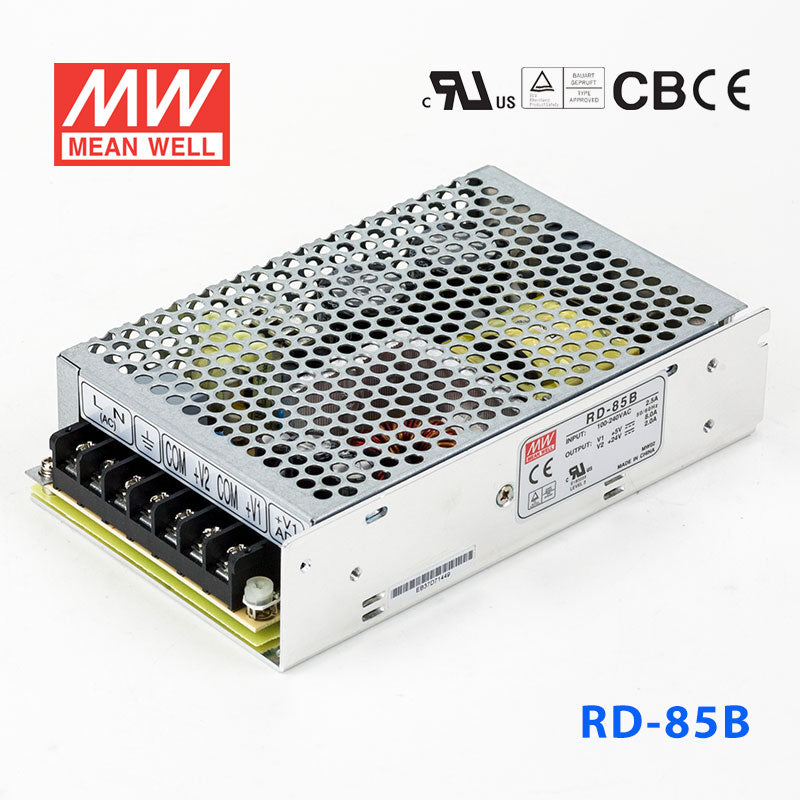 Mean Well RD-85B Power Supply 85W 5V 24V 8A