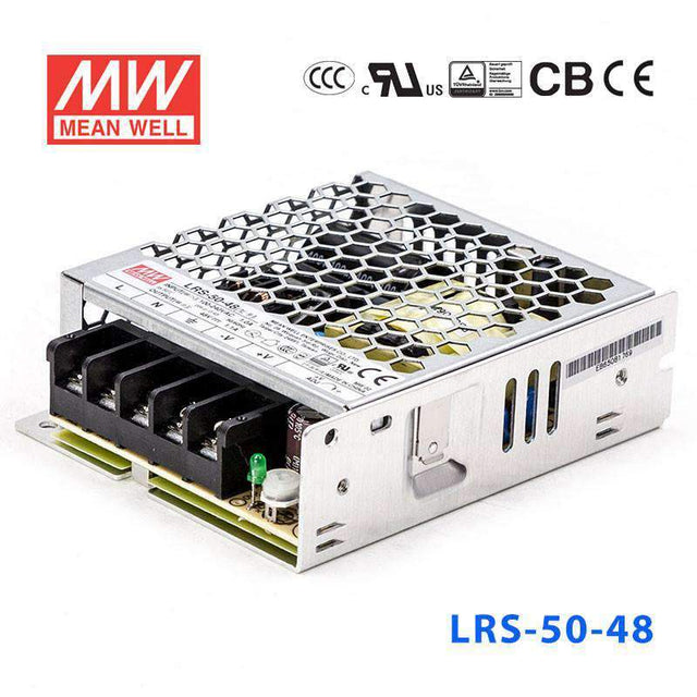 Mean Well LRS-50-48 Power Supply 50W 48V
