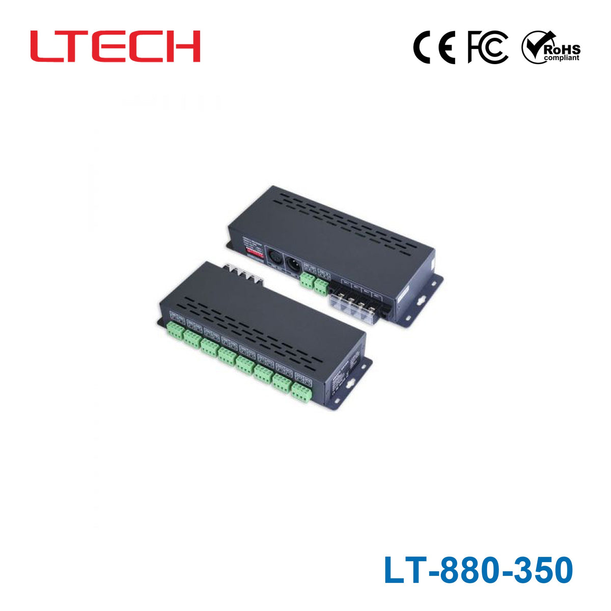 Ltech LT-880-350 Constant Current Decoder - DMX/RDM
