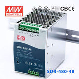 Mean Well SDR-480-48 Single Output Industrial Power Supply 480W 48V - DIN Rail