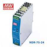 Mean Well NDR-75-24 Single Output Industrial Power Supply 75W 24V - DIN Rail - PHOTO 1