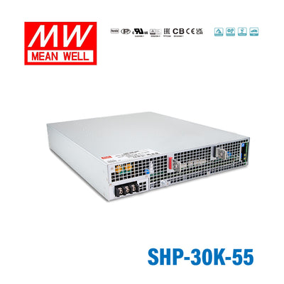 Mean Well SHP-30K-55 30KW High Efficiency Power Supply 55V Out 346A