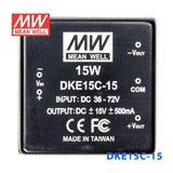 Mean Well DKE15C-15 DC-DC Converter - 15W - 36~72V in ±15V out - PHOTO 2