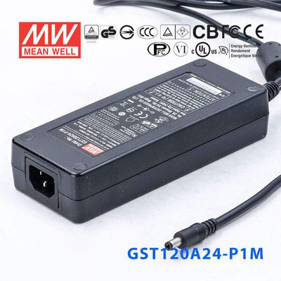 Mean Well GST120A24-P1M AC-DC Single Output Desktop 5A