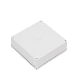 Boxco M-Series 7.09 x 7.09 x 2.36 Inches(180 x 180 x 60mm) Plastic Enclosure, IP67, IK08, ABS, Grey Cover, Screw Type - PHOTO 1