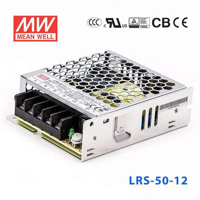 Mean Well LRS-50-12 Power Supply 50W 12V