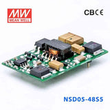 Mean Well NSD05-48S5 DC-DC Converter - 5W - 18~72V in 5V out 1A