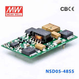 Mean Well NSD05-48S5 DC-DC Converter - 5W - 18~72V in 5V out