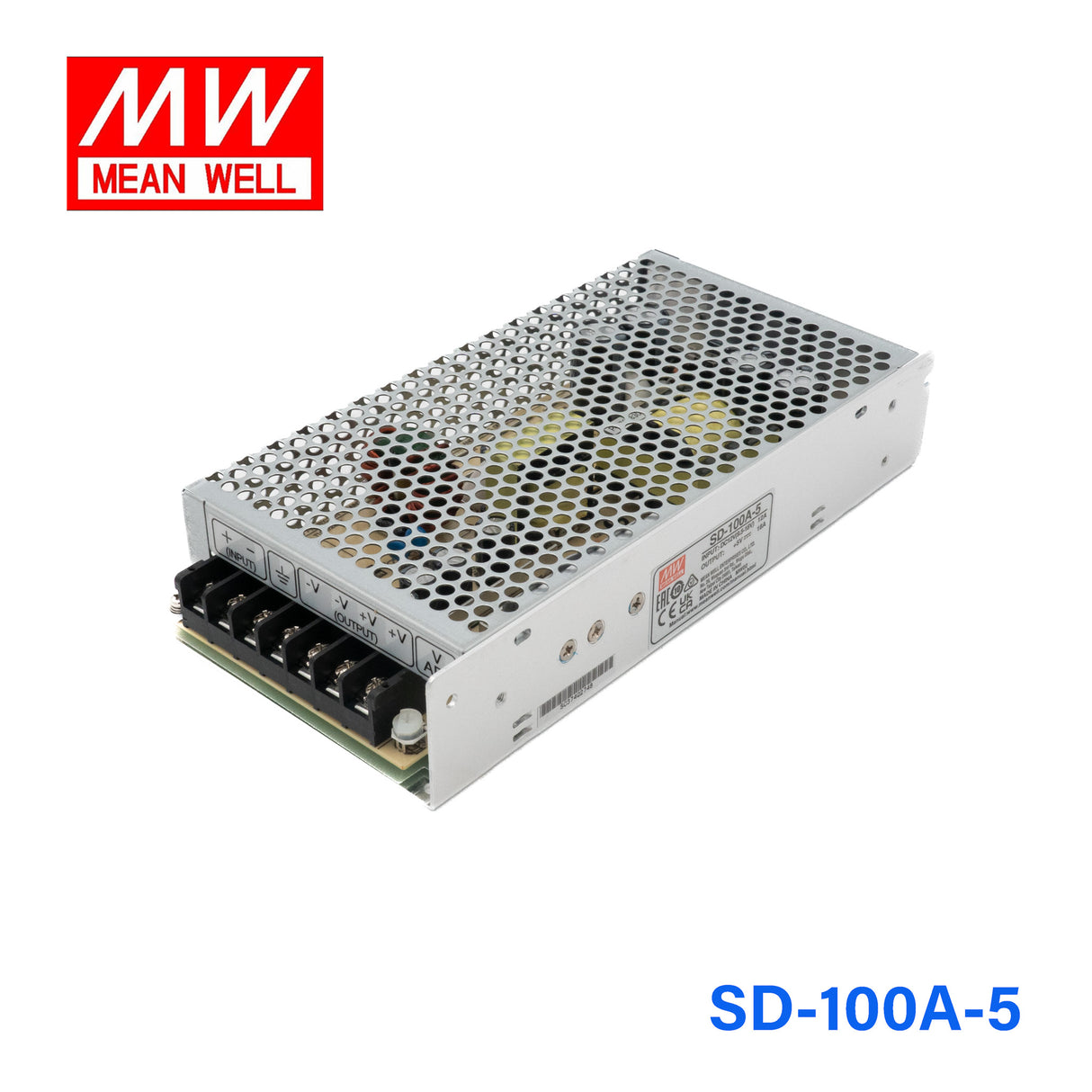 Mean Well SD-100A-5 DC-DC Converter - 100W - 9.5~18V in 5V out