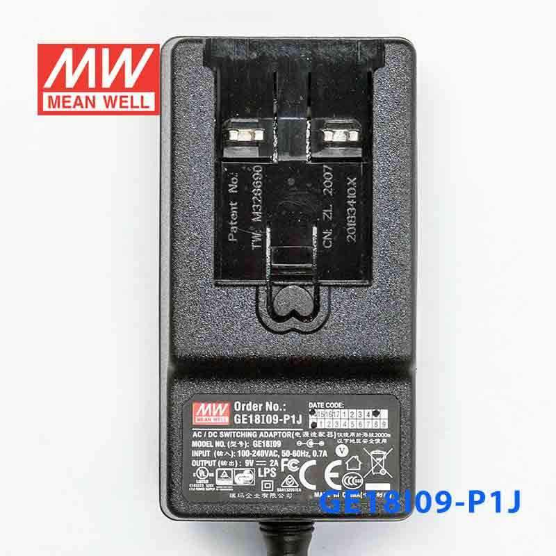 Mean Well GE18I09-P1J Power Supply 18W 9V 2A - PHOTO 5