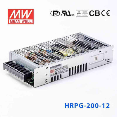 Mean Well HRPG-200-12  Power Supply 200.4W 12V