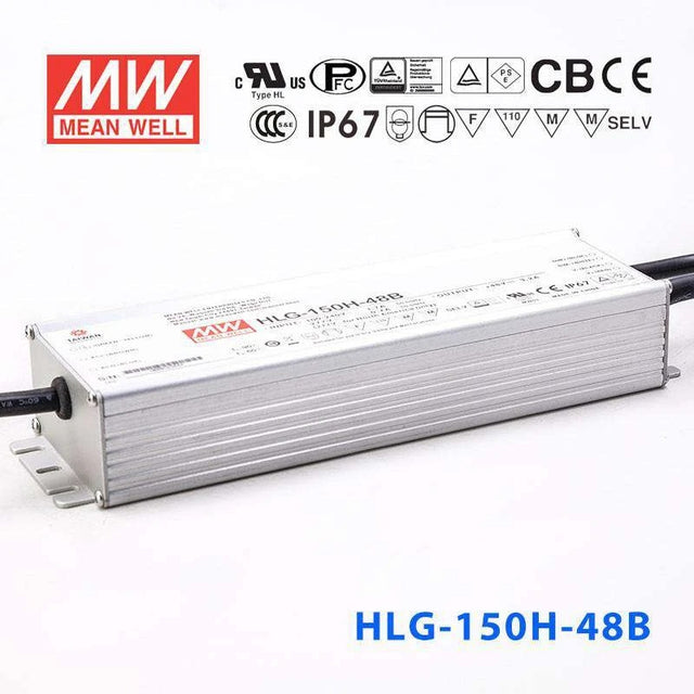 Mean Well HLG-150H-48B Power Supply 150W 48V- Dimmable