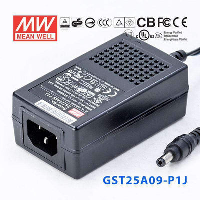 Mean Well GST25A09-P1J Power Supply 23W 9V 2.55A