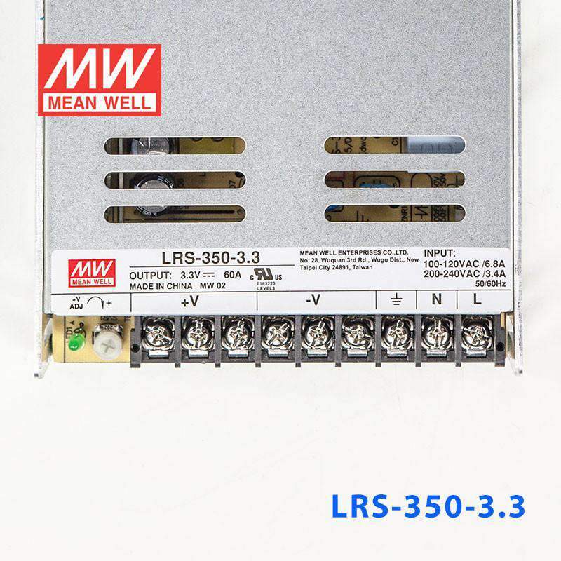 Mean Well LRS-350-3.3 Power Supply 350W 3.3V 60A - PHOTO 2