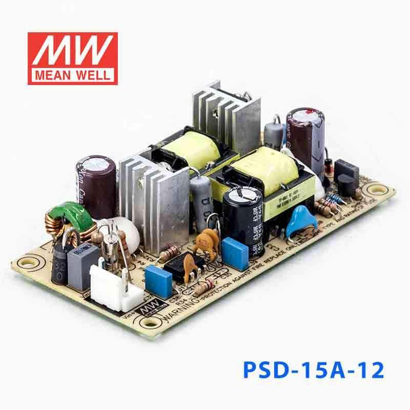 Mean Well PSD-15A-12 DC-DC Converter - 15W - 9.2~18V in 12V out - PHOTO 1