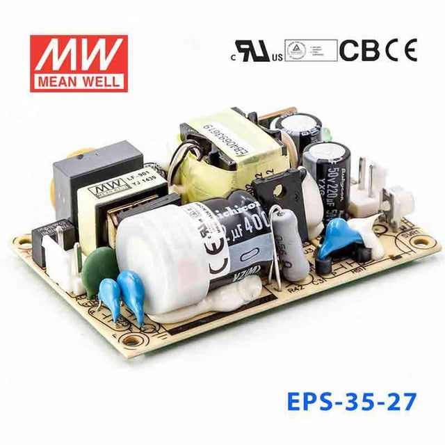 Mean Well EPS-35-27 Power Supply 35W 27V 1.3A
