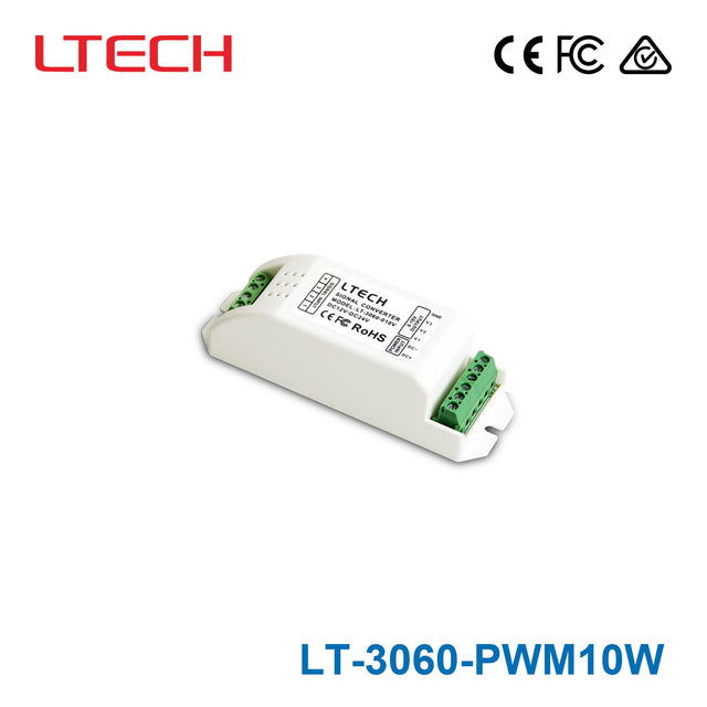 Ltech LT-3060-PWM10W Dimming signal converter 12-24V DC 3 Channel PWM Dim