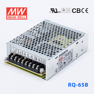 Mean Well RQ-65B Power Supply 65W 5V 12V -5V -12V