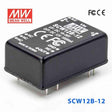 Mean Well SCW12B-12 DC-DC Converter - 12W 18~36V DC in 12V out 1A