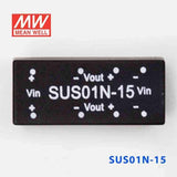 Mean Well SUS01N-15 DC-DC Converter - 1W - 21.6~26.4V in 15V out - PHOTO 2