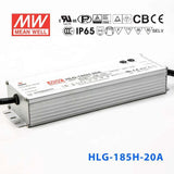 Mean Well HLG-185H-20A Power Supply 185W 20V - Adjustable