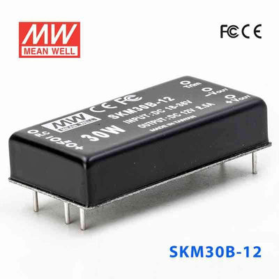 Mean Well SKM30B-12 DC-DC Converter - 30W - 18~36V in 12V out 2.5A