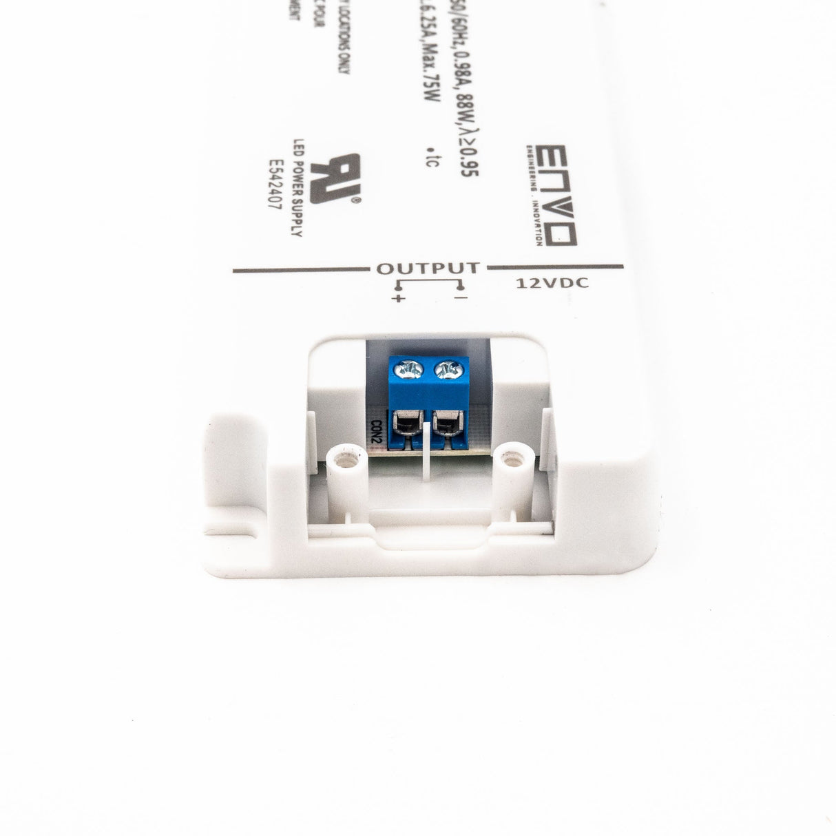 ENVO EV - SE - 75 - 12US LED Driver 75W 12V - EV - SE - 75 - 12US - powersupplymall.com
