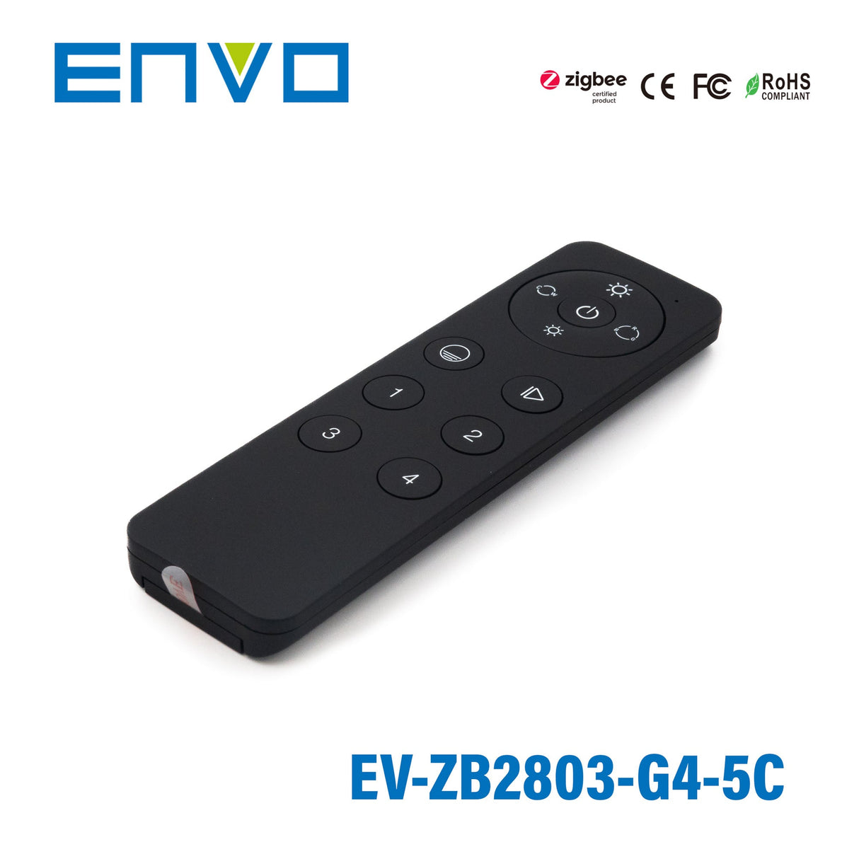 ENVO ZigBee Classic Remote 3 - in - 1 - 4 Zones - EV - ZB2803 - G4 - 5C - powersupplymall.com