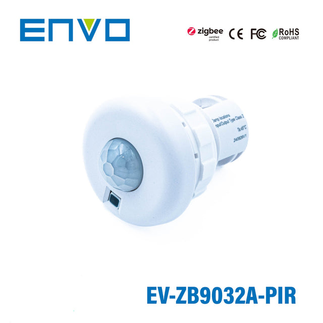 ENVO ZigBee Fixture Integrated PIR+Photocell Sensor - EV-ZB9032A-PIR - powersupplymall.com