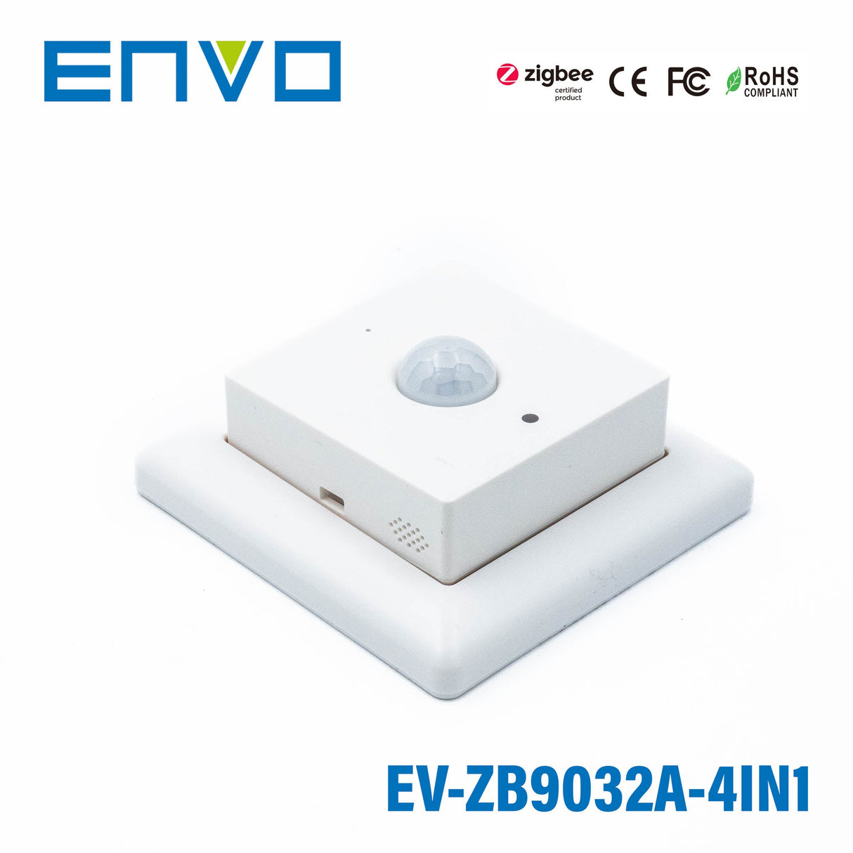 ENVO ZigBee Motion + Light + Temperature + Humidity 4 - in - 1 Sensor - EV - ZB9032A - 4IN1 - powersupplymall.com