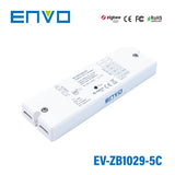ENVO ZigBee Super Thin 5 Channel Controller 12-24V 4A per Channel - EV-ZB1029-5C - powersupplymall.com