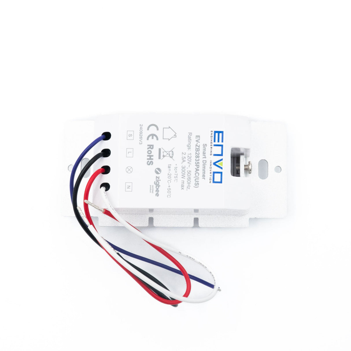 ENVO ZigBee US Standard Push Button Smart Dimmer - EV - ZB2835PAC(US) - powersupplymall.com