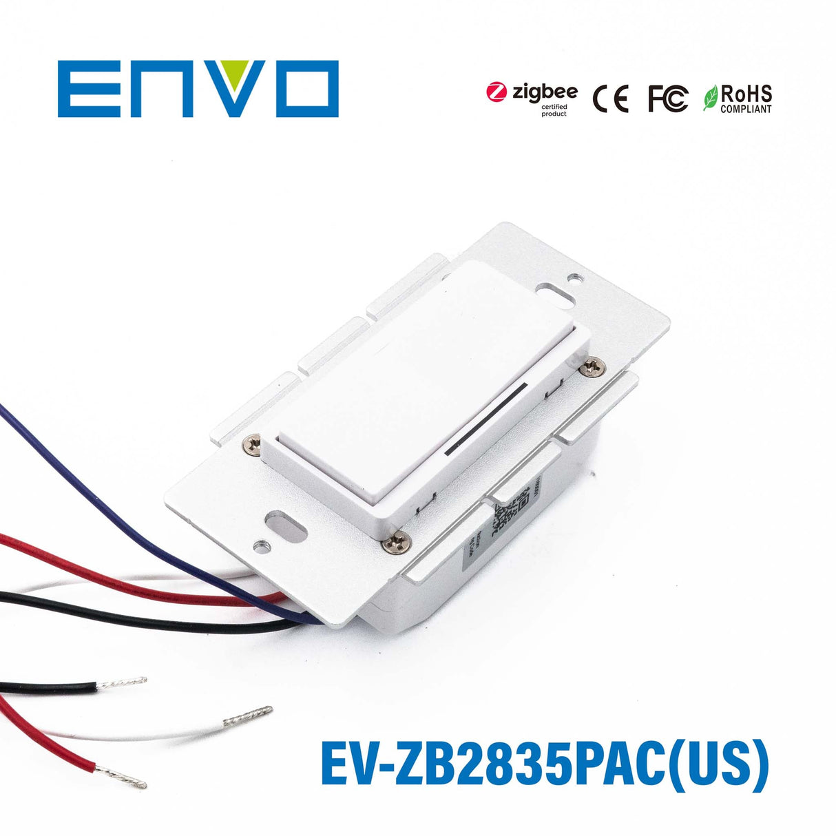 ENVO ZigBee US Standard Push Button Smart Dimmer - EV-ZB2835PAC(US) - powersupplymall.com