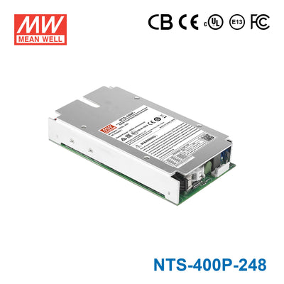 Mean Well NTS-400P-248 True Sine Wave DC-AC Inverter 400W 230V out 48V in