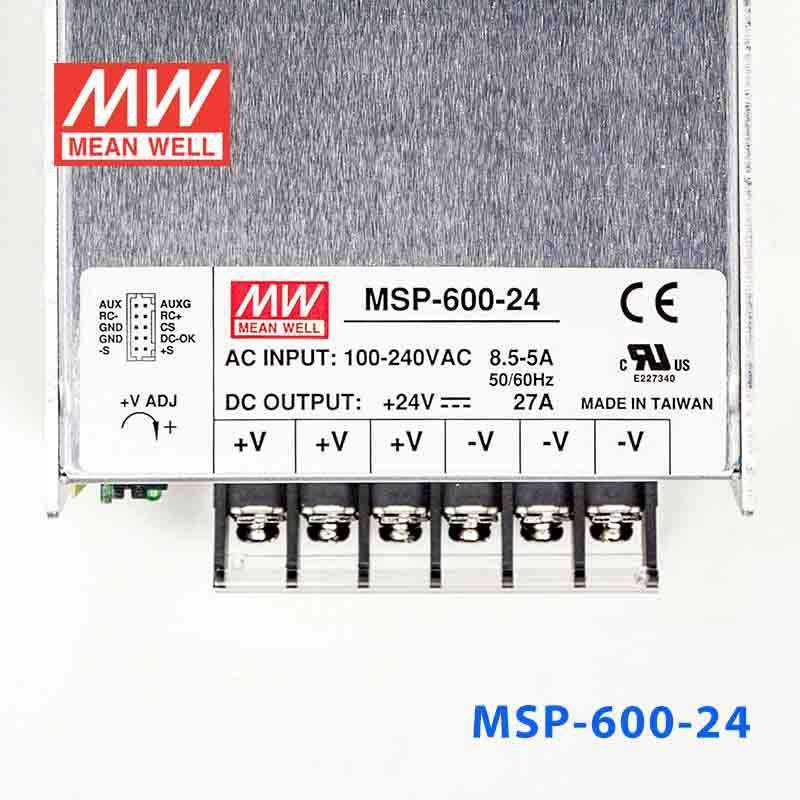 Mean Well MSP-600-24  Power Supply 648W 24V 27A - PHOTO 2