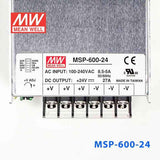Mean Well MSP-600-24  Power Supply 648W 24V 27A - PHOTO 2