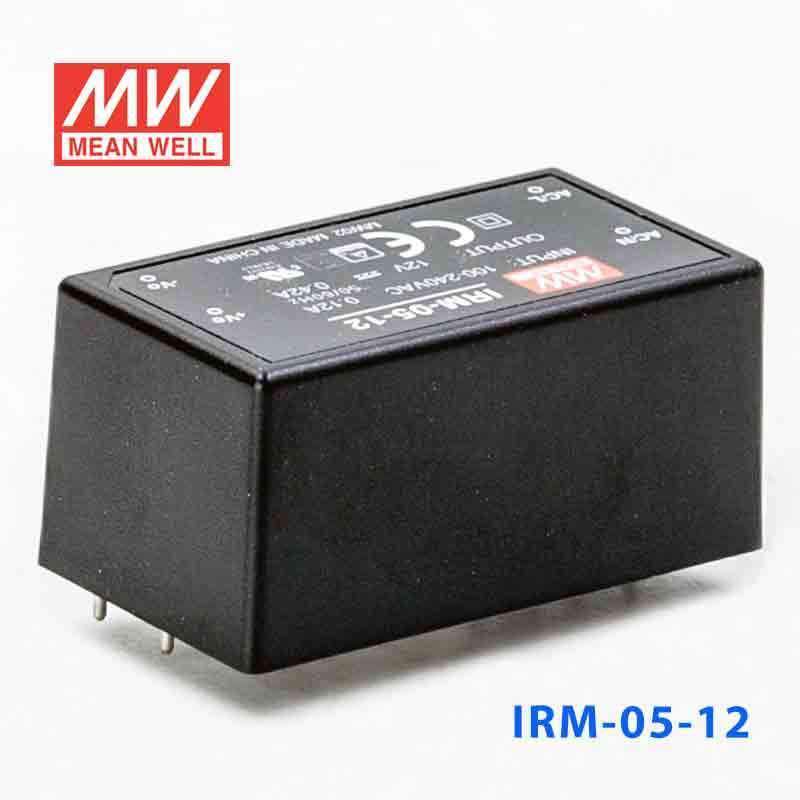 Mean Well IRM-05-12 Switching Power Supply 5.04W 12V 0.42A - Encapsulated - PHOTO 1