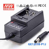 Mean Well GE12I18-P1J Power Supply 15W 18V 830mA