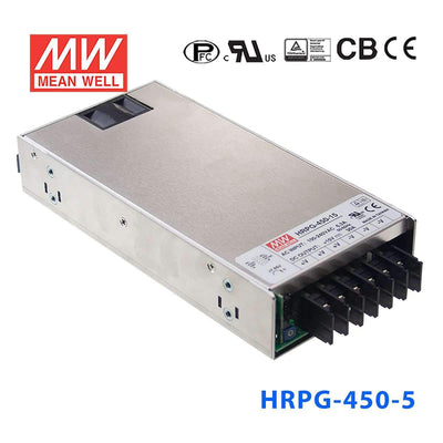 Mean Well HRPG-450-5  Power Supply 450W 5V 90A