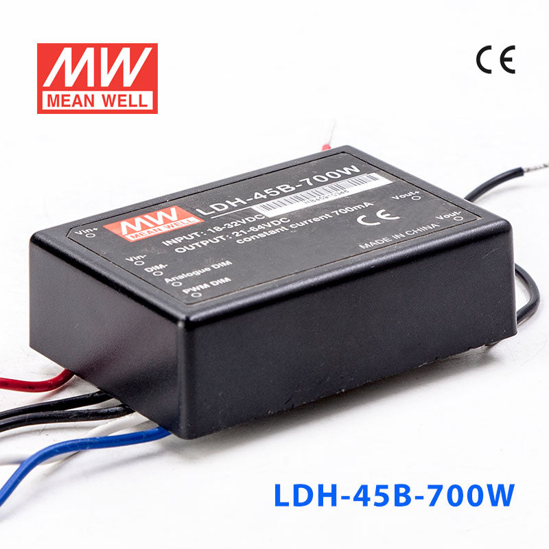 Mean Well LDH-45B-700W DC/DC LED Driver CC 700mA - Step-up