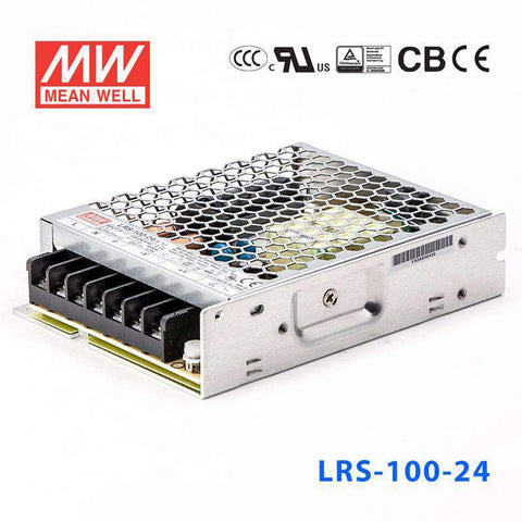 Mean Well LRS-100-24 Power Supply 100W 24V 4.5A